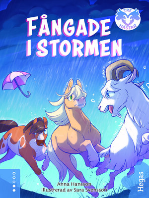 cover image of Fångad i stormen